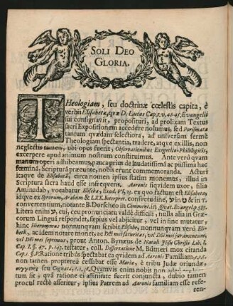 Soli Deo Gloria