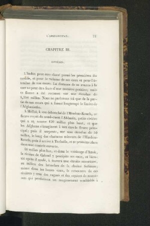 Chapitre III. Rivières.
