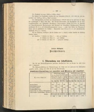I. Überweisung von Schulkindern.