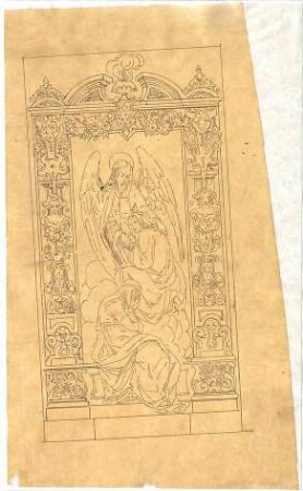 Reiffenstuel, Michael; Altarentwurf - Altarblatt (Ansicht)