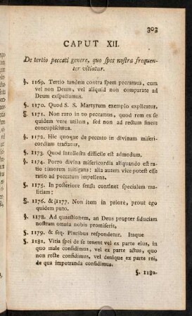 303-316, Caput XII. De tertio peccati genere, ...
