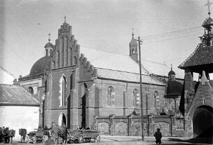 Franziskanerklosteranlage, Katholische Kirche Mariä Heimsuchung, Krossen/Wislok, Polen