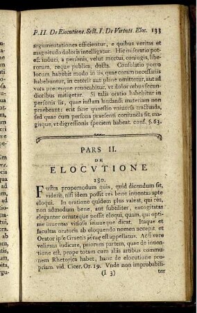 Pars II. De Elocutione.