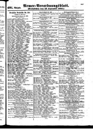 691. Ausgabe. Freitag, 17. September 1915