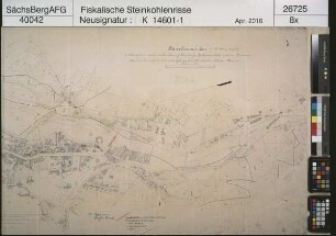 Erzgebirgischer Steinkohlen-Aktienverein, Zwickau, Bergschäden im Abbaugebiet zwischen Oberhohndorf-Reinsdorfer Kohleneisenbahn und Bockwaer Muldenwehr