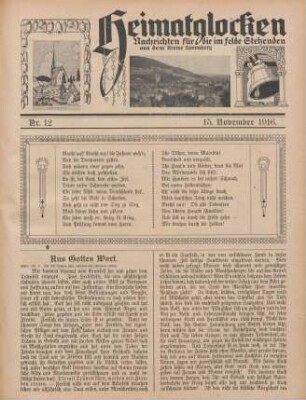 !12.1916: Heimatglocken
