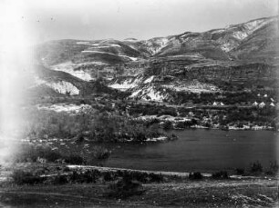 Eisenbahnviadukt : Yarmukh bei Tibrias mit Eisenbahnviadukt.