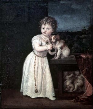 Bildnis der Clarissa Strozzi im Alter von zwei Jahren