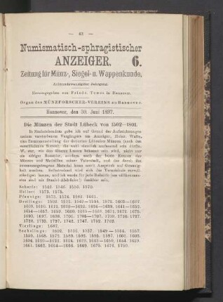 6. 30. Juni 1897