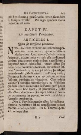 147-155, Articulus I. Quam sit necessaria poenitentia.