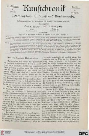 Heft 27 (16. April 1885)