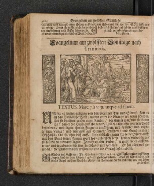 Evangelium am zwölfften Sonntage nach Trinitatis.