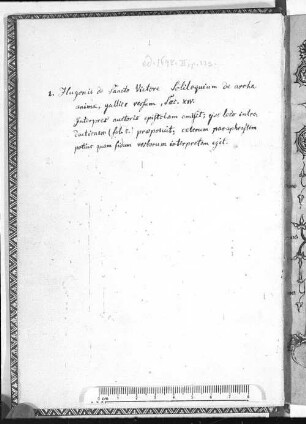 Livre de l'arrhe de l'ame, translaté & paraphrasé en français - BSB Cod.gall. 34