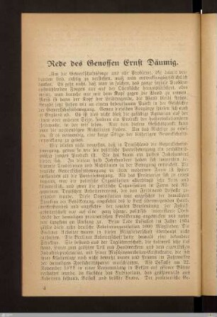 Rede des Genossen Ernst Däumig