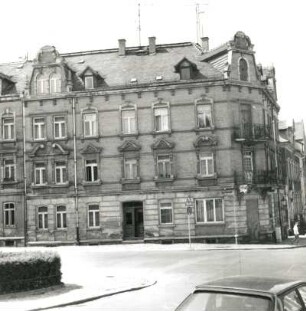 Colditz, Nicolaistraße 2. Wohnhaus (um 1900). Straßenansicht