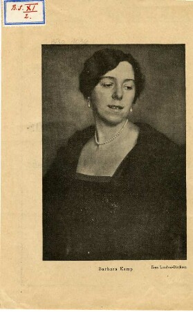 Kemp, Barbara (1881-1959)