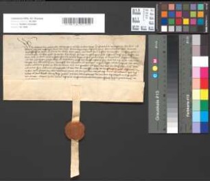 Quittung des Herzogs Gerhard von Jülich und Berg über 5000 Gulden Leibrente.