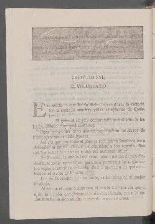 Capítulo XVII - El voluntario