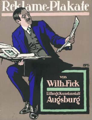 Reklame-Plakate von Wilhelm Fink Lithogr. Kunstanstalt Augsburg