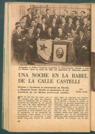 Una noche en la Babel de la calle Castelli