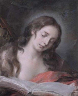 Maria Magdalena mit dem Buch