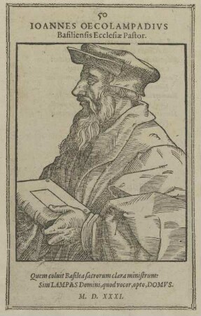 Bildnis des Joannes Oecolampadivs
