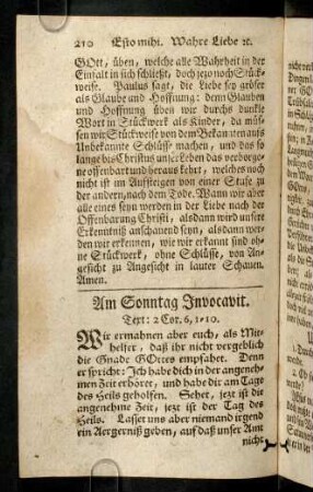 210-222, Am Sonntag Invocavit