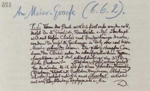 Brief an Julius Meier-Graefe