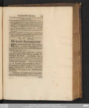 Tit. XX. (IX. 49.) De bonis damnatorum.