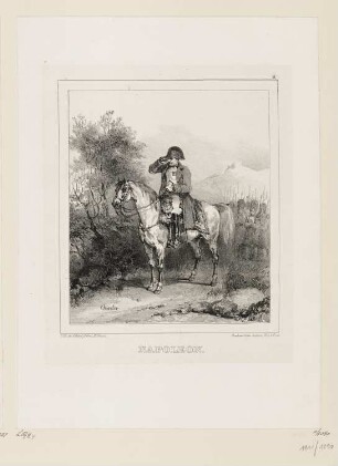 Napoleon, Blatt 4 der Folge "Lithographisches Album"