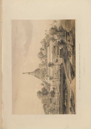 View of the Shwe Dagon or Great Pagoda of Rangoon