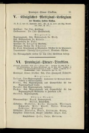 Königliches Medizinal-Kollegium der Provinz Hessen-Nassau