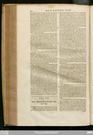 Cap. VII. An sit consentaneum & decorum Scripturas legi.
