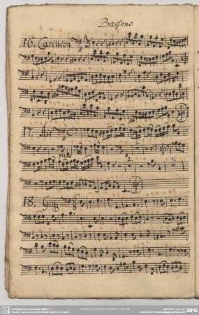 17. Telemann, Suiten, e-Moll 