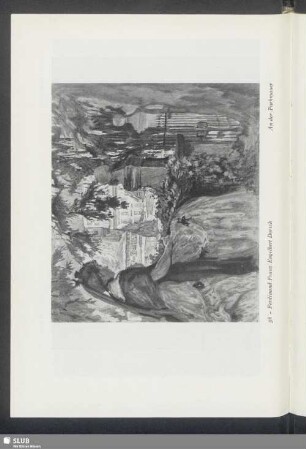 Ferdinand Franz Engelbert Dorsch: An der Parkmauer