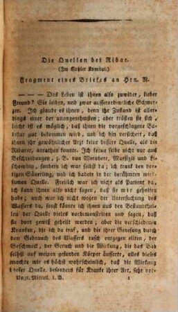 Ungrische Miscellen. 2, 2. 1805