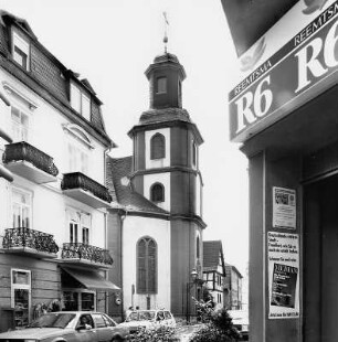 Ehem. Lutherische Reinhardskirche, heute Kirche der russisch-orthodoxen Gemeinde Bad Nauheims; Bad Nauheim, Reinhardstraße 14