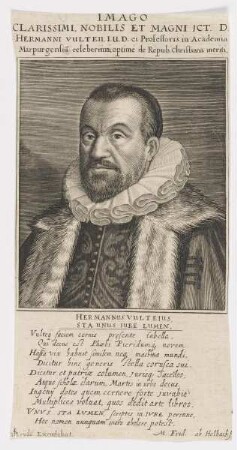 Bildnis des Hermannus Vulteius