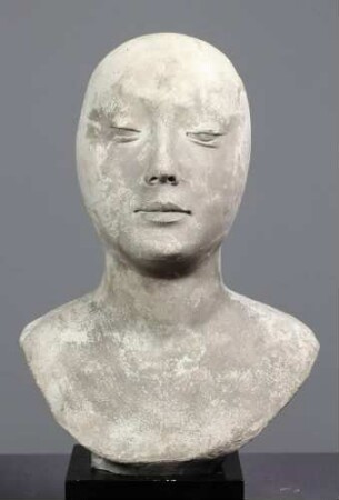 Porträtbüste (Maske) einer jungen Frau, Leonore von Aragon ?