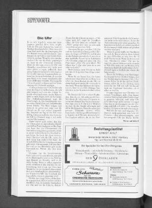 Die Uhr