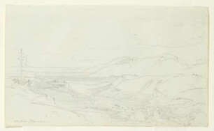 Blick vom Kloster Monreale auf den Golf von Palermo und den Monte Grifone