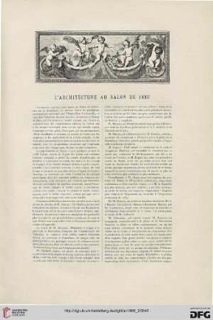 15: L' architecture au salon de 1889