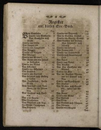 Register auf dieses See-Buch.
