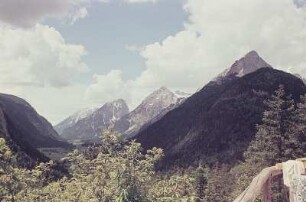 Mittenwald/Karwendel. Bergpanorama