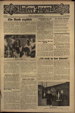 Zweite Ausgabe vom Mittwoch, den 11. Dezember 1935.