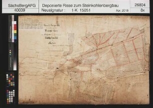 Fritzsche, Johanne Christliebe, Steinkohlenwerk, Bockwa, Baue auf dem Lehekohlenflöz im Rudelgassenfeld (mit Nachbringungen)