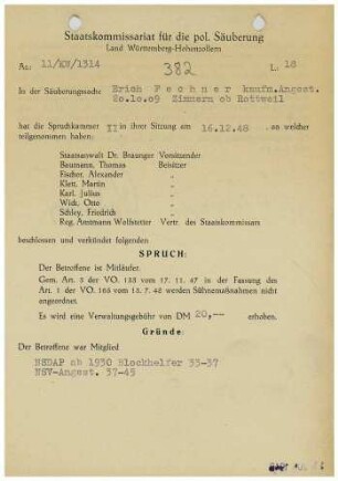 Fechner, Erich
