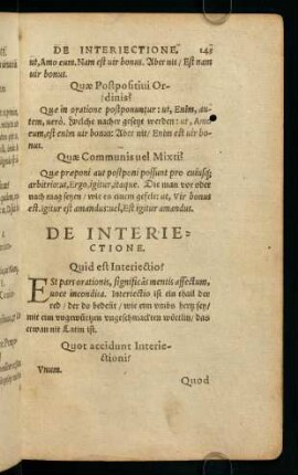 De Interiectione