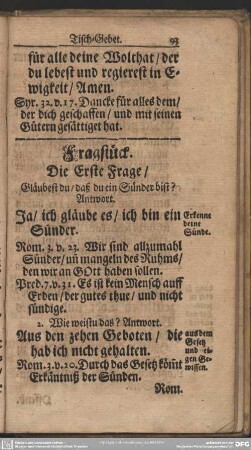 Fragstück