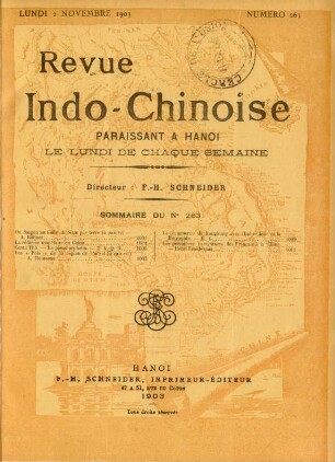 Lundi 2 Novembre 1903. Numéro 263